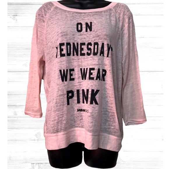 Paramount Tops - 🍄2/$20🍄Mean Girls | Pink Burnout Top | Medium